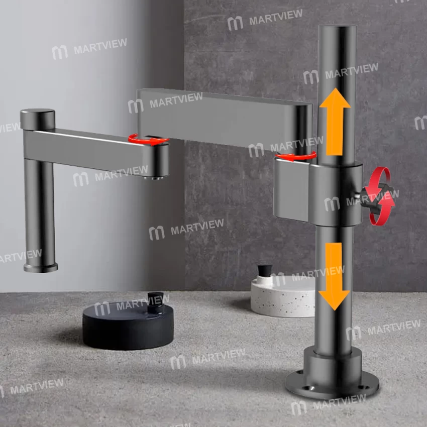Luowei LW-017 360° Dönebilen Katlanabilir Kaldırma Özellikli Mikroskop Üniversal Metal Braket Kolu - Görsel 3