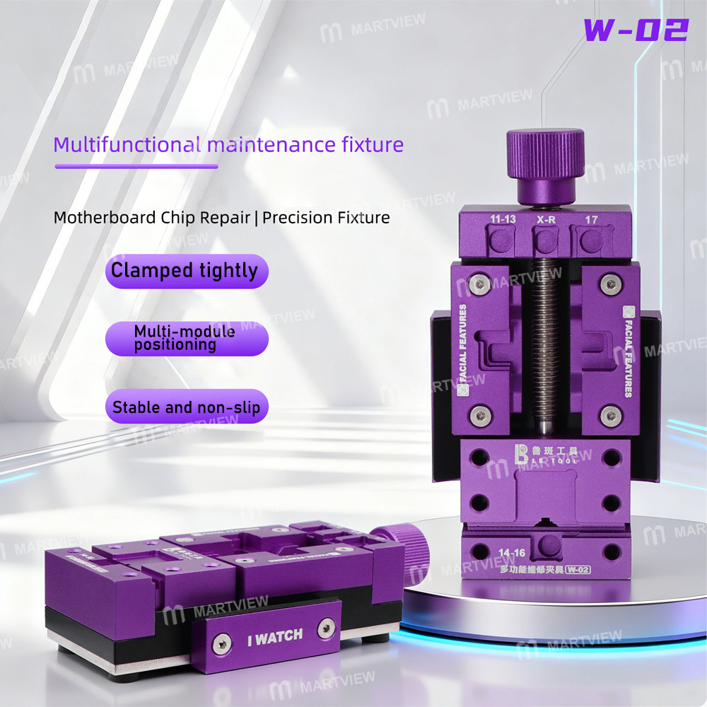 LB Tool W-02 Çok Fonksiyonlu Bakım Aparatı (Saatler / Telefon Yüz Tanıma / Kameralar / Anakartlar / İşlemciler / Entegre Devreler için) - Görsel 2
