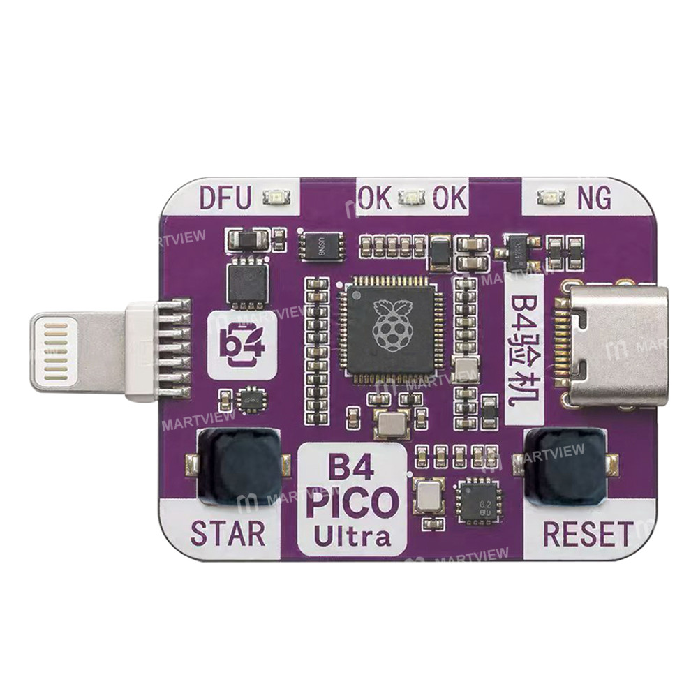 PICO B4 Ultra Otomatik DFU Aracı, iPhone için Raspberry Pi RP2350A Çipi ile DFU / PWN Moduna Girme İşlemi